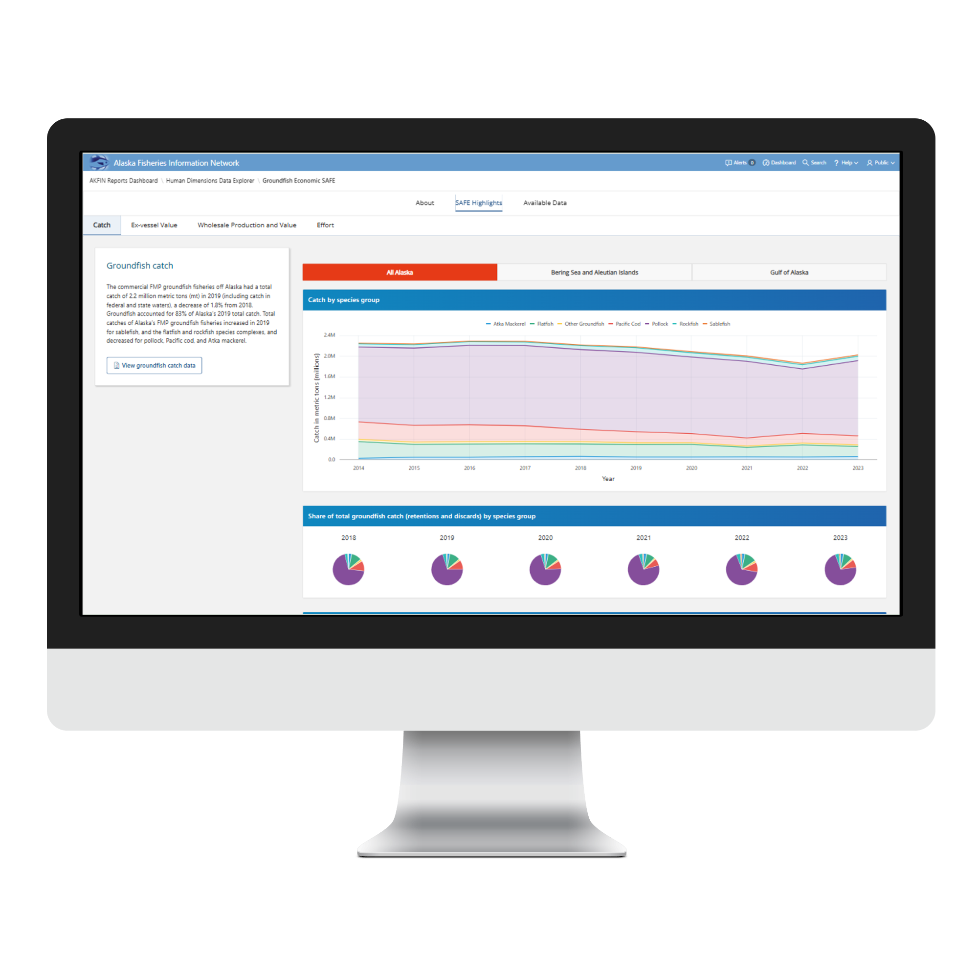 AKFIN_Groundfish Dashboard-front
